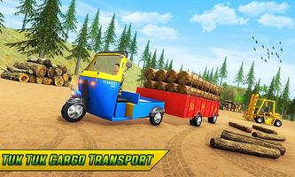 Auto Tuk Tuk Cargo Transport постер