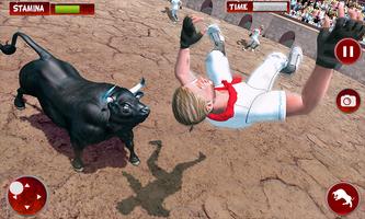 Angry Bull: City Attack Sim скриншот 1