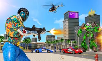 Robot Gangster Vegas Crime Sim ảnh chụp màn hình 2