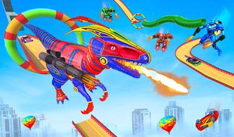 Dino Transform Car Robot Games ảnh chụp màn hình 3