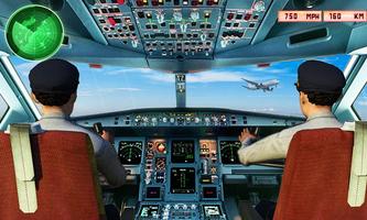 Flight Pilot Simulator 3D Game постер