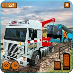Скачать Tow Truck Driving Truck Games XAPK