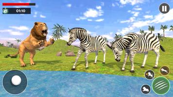Lion Hunting Simulator Game poster