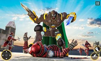Ninja Hero Robot Rescue Games постер