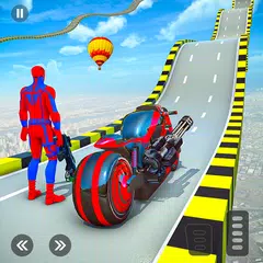 Superhero Bike Racing Games APK download