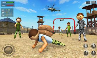 Stickman US Army Training Game تصوير الشاشة 1