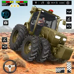 Farm Driving Tractor Games APK download