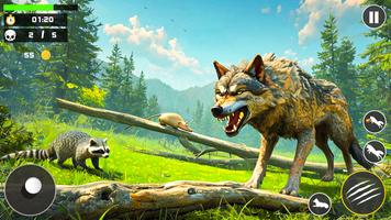 Wild Animal: Wolf Hunting Game poster