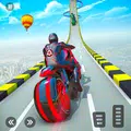 Light Bike Stunt