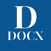 Docx Word Leitor de documentos ícone