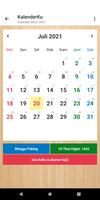 Kalender Indonesia Ekran Görüntüsü 1