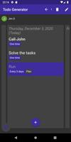 Todo generator - task scheduler الملصق
