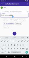 Aufgabengenerator - Aufgabenplaner, Tagesplaner Screenshot 1