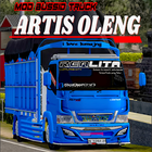 Mod Bussid Truk Oleng Artis icône