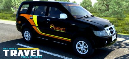 Mod Mobil Travel Full Stiker постер
