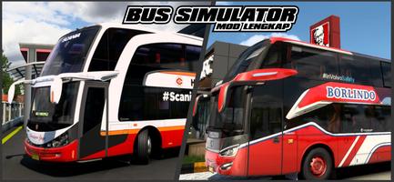 Bus Simulator Mod Lengkap 포스터
