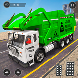 US Garbage Truck Simulation Game Zeichen