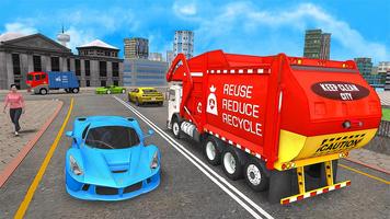 US Garbage Truck Simulation Game ảnh chụp màn hình 2