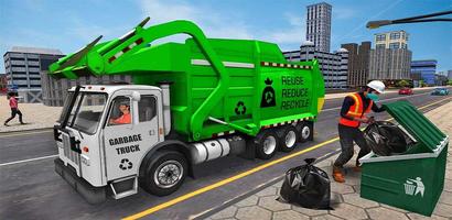 US Garbage Truck Simulation Game ảnh chụp màn hình 3