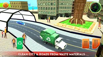 城市垃圾车模拟器 截图 1