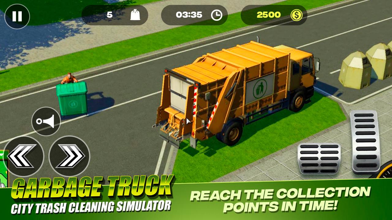 Garbage Truck City Trash Cleaning Simulator Para Android Apk Baixar - repeat roblox simulador de caminhao de lixo garbage truck