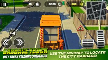 Garbage Truck - City Trash Cleaning Simulator Cartaz