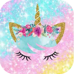 Glitter Unicorn Wallpaper HD XAPK download