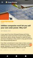 Solar Energy News captura de pantalla 3