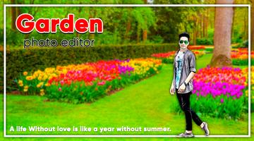 Garden Photo Editer 2020 Affiche