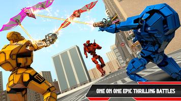Multi Robot Transform Games Flying Robot Car Games screenshot 2