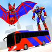Ultimate Bus Robot Car Angry Bat Robot Games