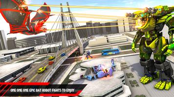 Ultimate Bus Robot Car Angry Bat Robot Games screenshot 1