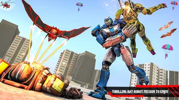 Ultimate Bus Robot Car Angry Bat Robot Games screenshot 2