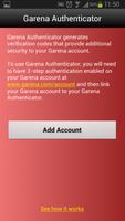 Garena Authenticator постер