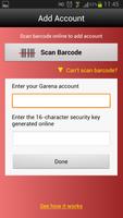 Garena Authenticator 스크린샷 1