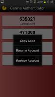 Garena Authenticator скриншот 3