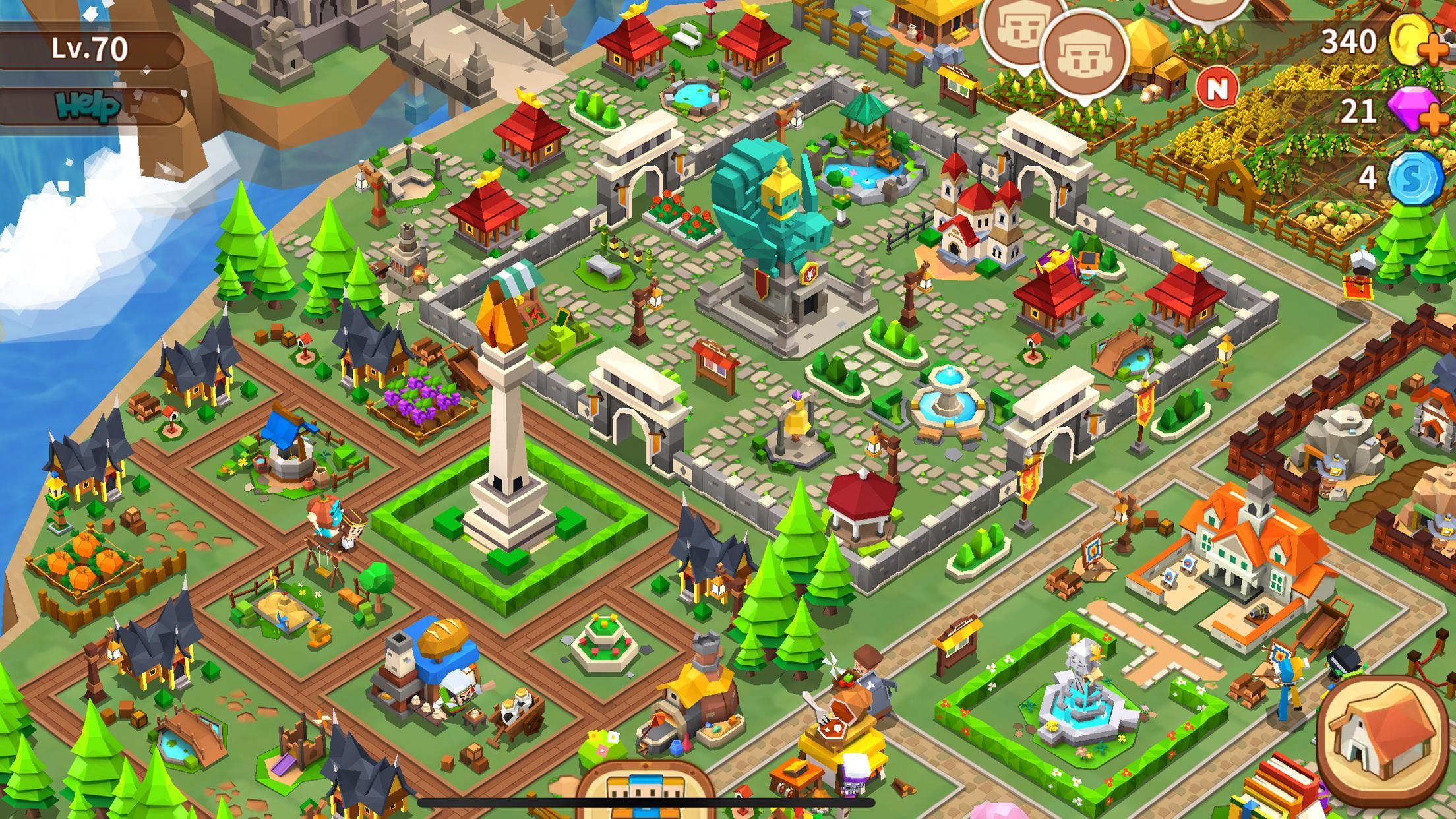 Garena Fantasy Town For Android Apk Download