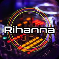 Songs Lyrics of Rihanna plakat