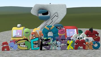 garry's mod alphabet lore ポスター