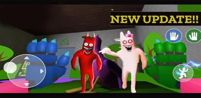 Monster Escape Ban Garden الملصق