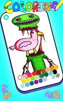 Garten of Banban 4 coloring 스크린샷 2