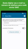 Encaminhador de SMS imagem de tela 1