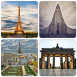 世界のすべての国の首都：シティクイズ