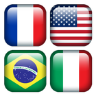 世界のすべての国旗 - 国旗に関する地理クイズ アイコン
