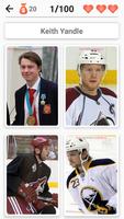 Joueurs de hockey Affiche