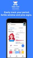 Take Ctrl-Period Tracker, Ovulation & PMS Calendar постер