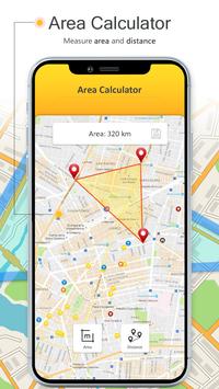 GPS Location Map Finder & Area Calculator App screenshot 1