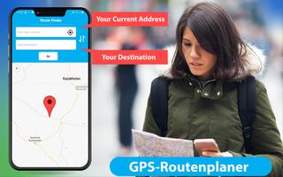 Routenplaner - Location Finder Plakat