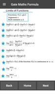 Gate Maths Formula ภาพหน้าจอ 2