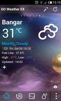 Glittering Star Weather Widget screenshot 2